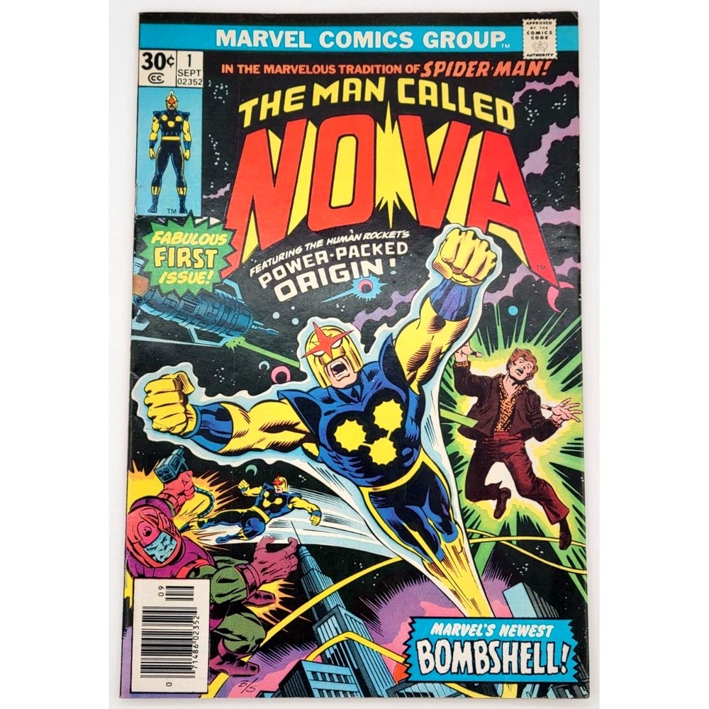 NOVA‎ #1 (1976) / VF / NOVA 1ST APPEARANCE & ORIGIN 1ST ROBBIE RIDER APP